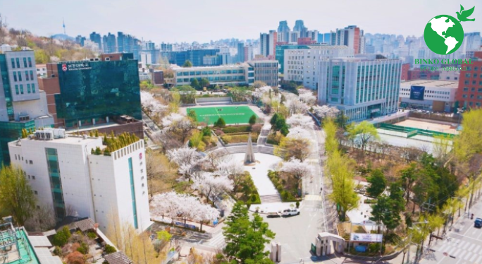 Khuôn viên trường Đại học Sogang