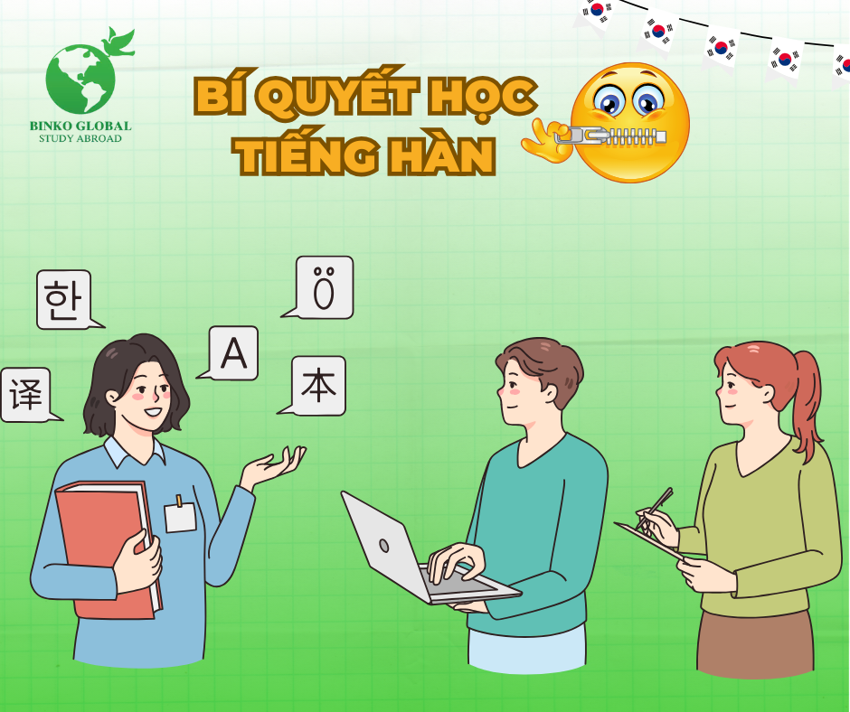 Bí kíp học tiếng Hàn