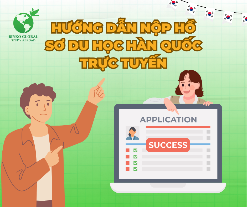 Hướng dẫn nộp hồ sơ du học Hàn Quốc trực tuyến